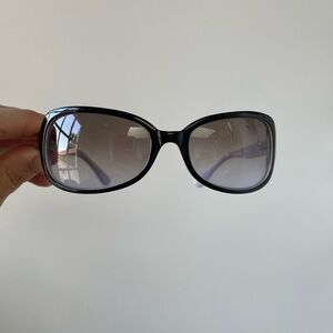Juicy Couture Black Oversized Sunglasses